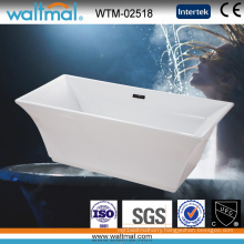 Luxry Arc-Shaped Edge Special Shape Freestanding Bath Tub